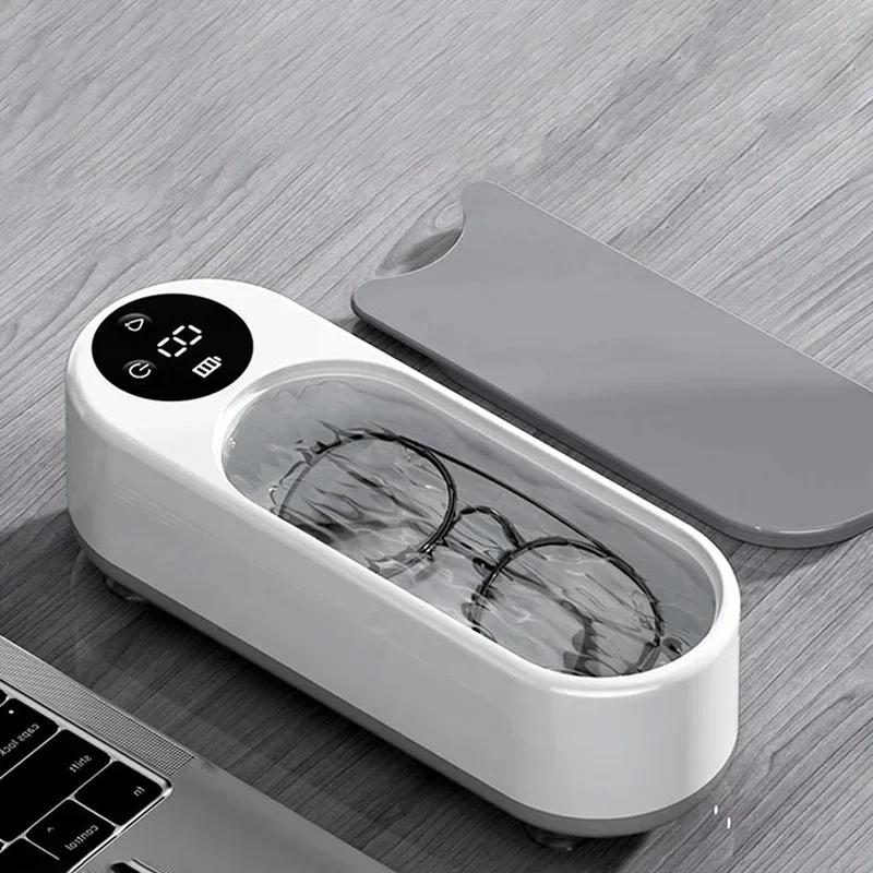 High-Frequency Ultrasonic Glasses Cleaner - 1pc Wireless Multi-Purpose Cleaning Machine for Eyewear & Accessories