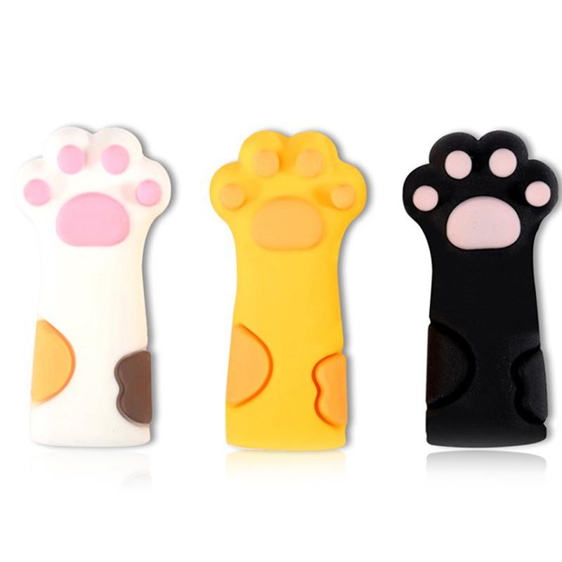 Nipper Cover Protective Sleeve Nail Pedicure Tool Cat Paw Dead Skin Tweezers Cap