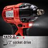 YATO High-Torque Brushless Electric Impact Wrench for Auto Repair