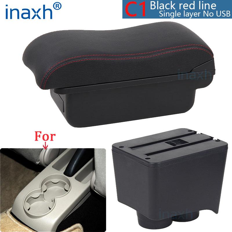 For Volkswagen Polo Armrest For VW Polo 9N 3 Car Armrest box Curved surface Interior parts Storage box car accessories 2002-2009