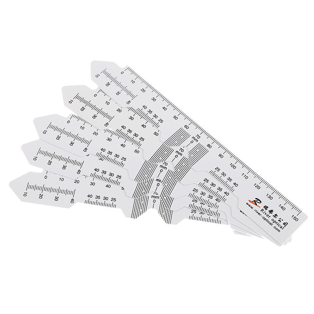 Buy Optical Pupil Distance Ruler Ophthalmic PD Foreign Soft at ...