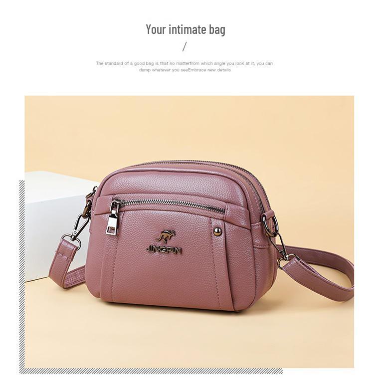 Women's High-End Crossbody and Shoulder Bag, Trendy 2025 Style Handbag for Moms