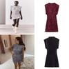 Sequin Dress For Women With High Waist Short Skirt For Winter Party Wear