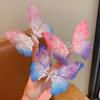 Colorful Glitter Big Butterfly Hair Clip Beautiful Moving Wings Pearl Hairpin For Hairgrip Barrette Hair Accessories