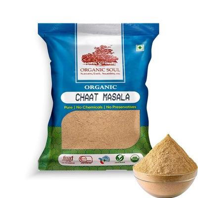 Organic Chat Masala Powder 100 GM (Chatpata Chaat Spices) | Certifed Organic | NPOP Certified
