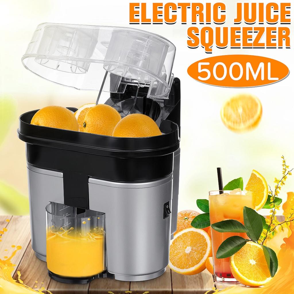90W 500ML Squeezer Vegetable Fruit Extractor Electric Juicer Food Processor Mixer Juicer Stainless Steel For Home Orange Press Extractor 220V