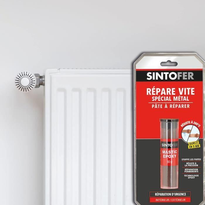 Mastic Époxy - SINTOFER - Répare Vite - 60 G - Résistant À L'eau - Prise Ultra Rapide