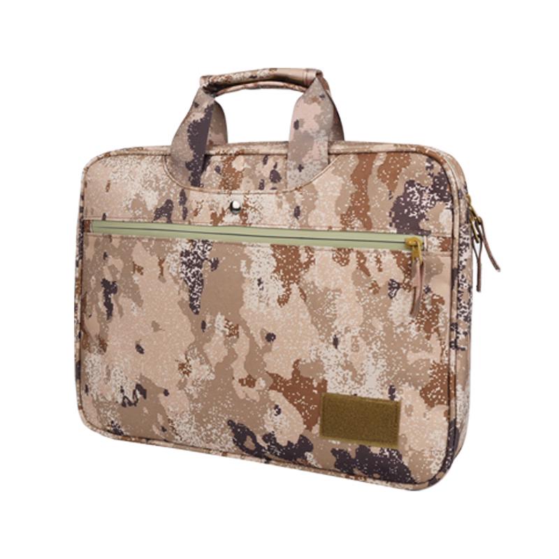 BingShuo Large Capacity Camouflage Laptop Briefcase