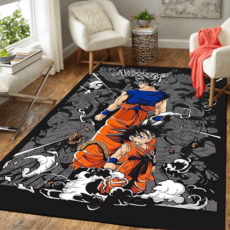 Custom 1Pc Super Saiyan Artwork Rug Office Carpet Indoor Outdoor Entrance Doormat Nonslip Soft And Comfortable Living Room D291541