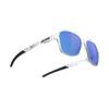 CROZE Sunglasses in Lens 57mm [RUDYPROJECT] Crystal/Multi-Laser Blue, Width