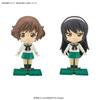 Puchi Rise Girls & Panzer Yukari & Asako Set, Color-Coded Plastic Model