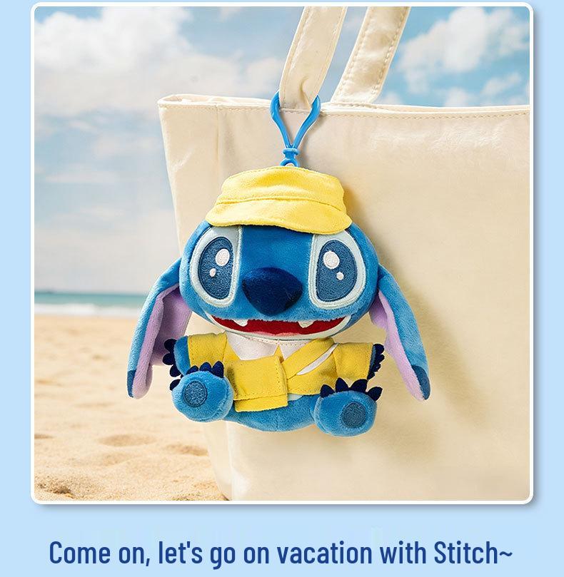 Disney Lilo & Stitch Plush Keychain - Cute Backpack Charm Gift