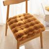 Office Rabbit Plush Plush Chair Seat Non Slip Thickened Winter Chair Pads Square Seat Cushion Home
