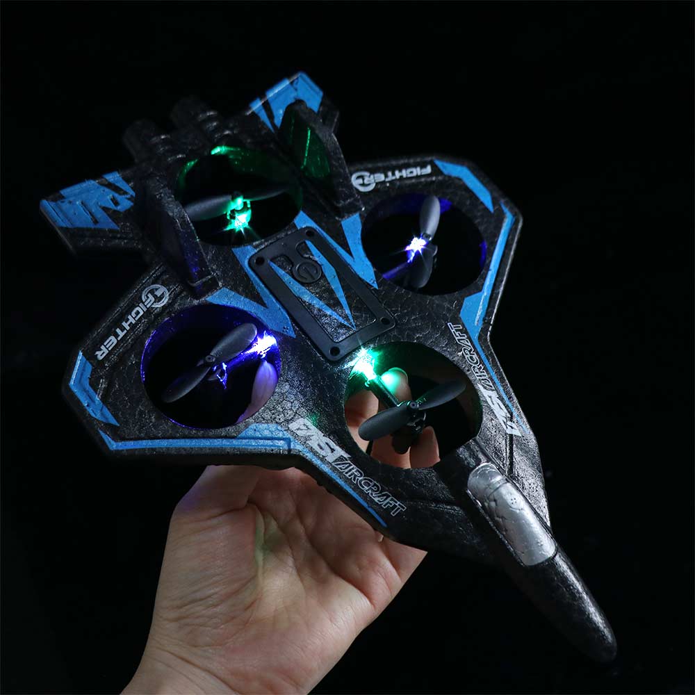 EPP Foam Remote Control Foam Fighter Gravity Sensing RC Hobby Jet Plane  Boys Baby Girls