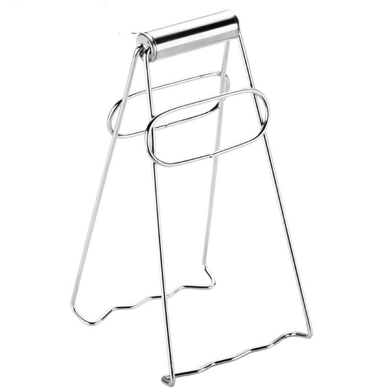Stainless Steel Hot Dish Lifter Household Anti-scalding Bowl Splint Pot Clip Kitchen Utensil Rack Kitchen Tools