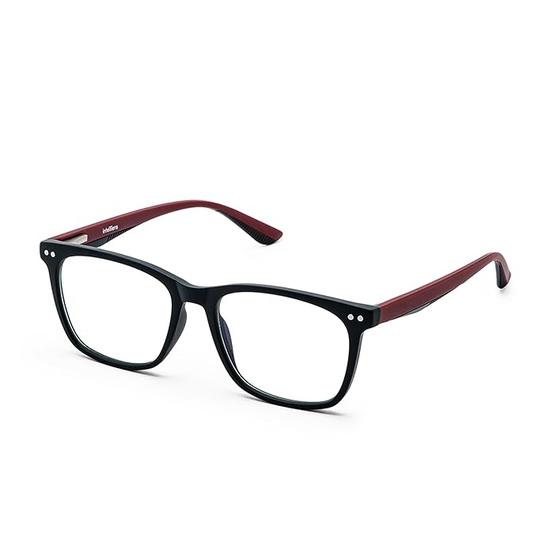 Intellilens | Zero Power Blue Cut Computer Glasses | Anti Glare, Lightweight &  UV Protection Specs | Unisex | Green | Wayfarer | Medium