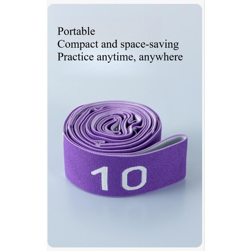 1 Stück Yoga-Gummiband, Damen Schulterfrei Spannband, Kinder Lateinamerikanischer Tanz Spezialübung Digitales Dehnband, Dehnband