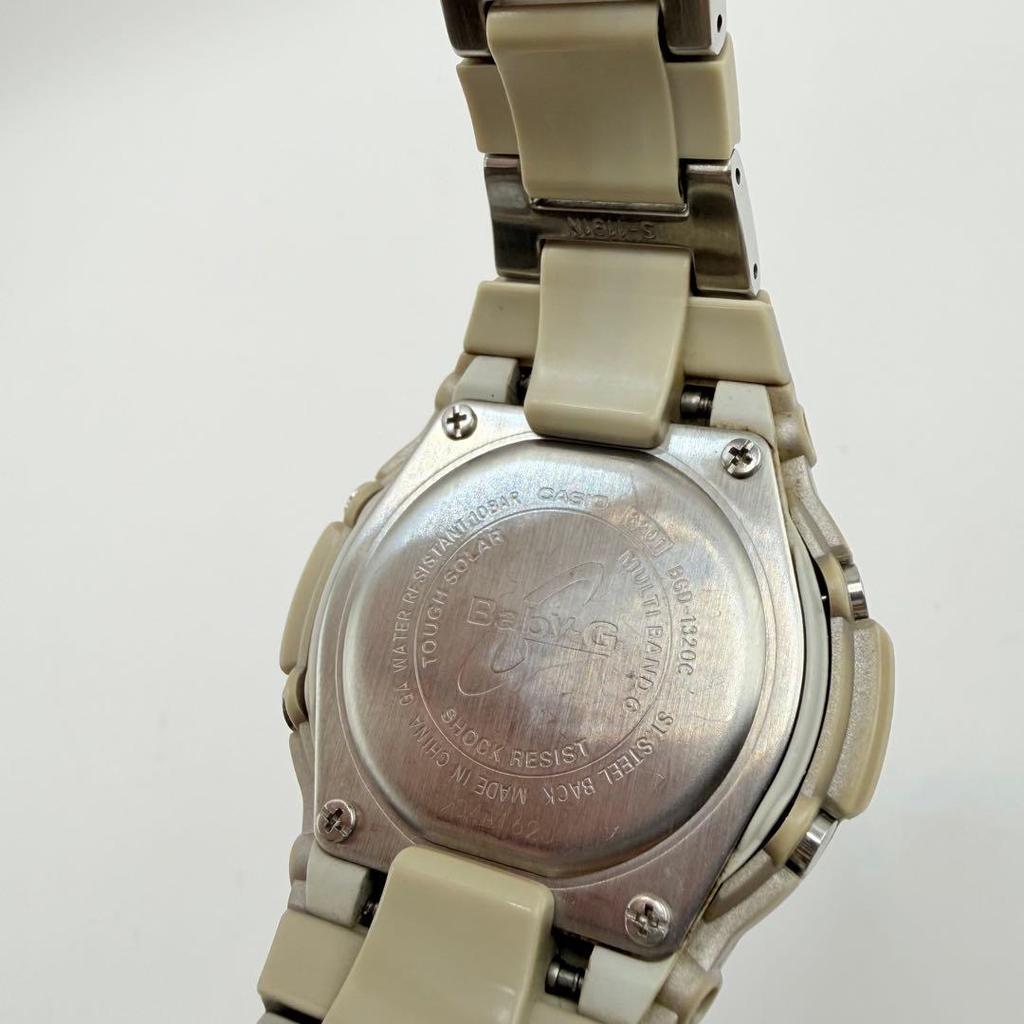 Used CASIO Baby-G BGD-1320C Radio Controlled Solar Composite