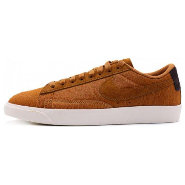 Nike Blazer Non-Slip Low-Top Skate Shoes Women Sneakers Orange AA2017-200