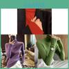 Elegantes Damen-Strickpullover mit Rollkragen und dickem Fleece für Herbst-Winter-Mode