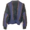 TOGA PULLA Pulla [Good Condition] TP22-XN272 Mole knit pullover Sweater/ tops 38 Navy x blackUsed