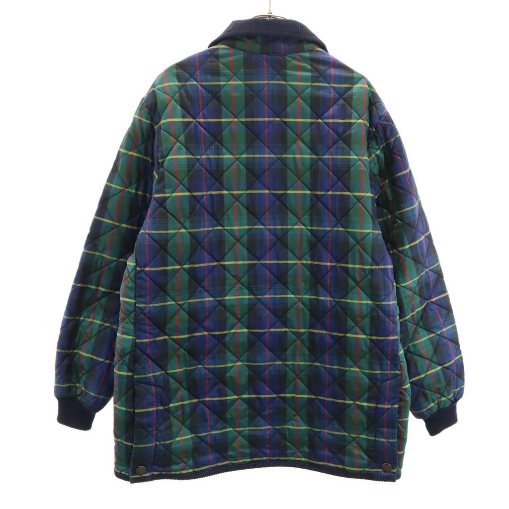 JOHN PARTRIDGE Made in England Karo Steppjacke S Marineblau Damen Gebraucht