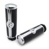 Motorcycle Parts Skull 1" Mechanical Hand Grips for Harley Davidson 1996-Later VRSC XL XR Dyna Softail YAMAHA Chrome/Black