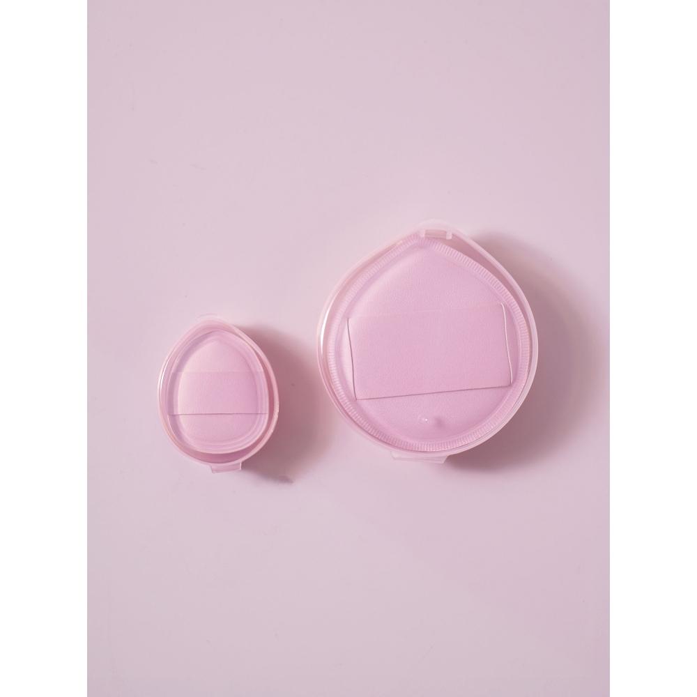Daiso Lovely Daewoo Finger Pang Pang Puff 2 Piece Set