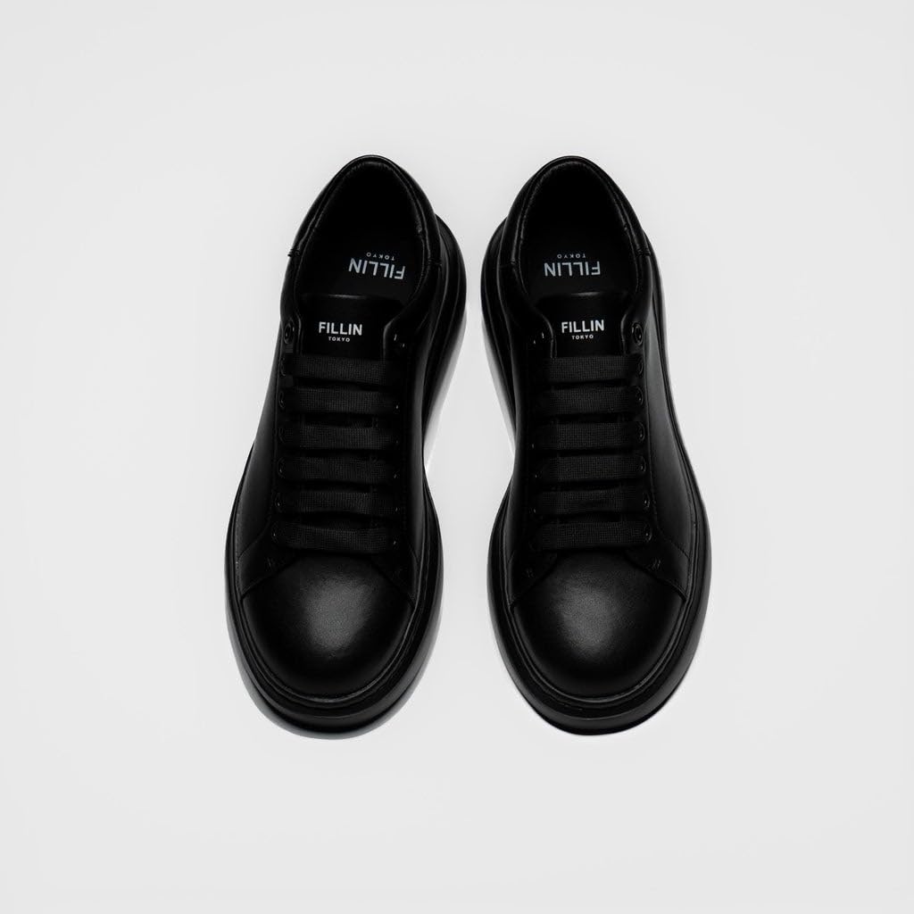 [FILLIN] Sneakers LUCENT BLACK 23cm Black Secret Sneakers Shoes Platform Black Unisex +7.0CM Comfortable Undetectable Height Increase