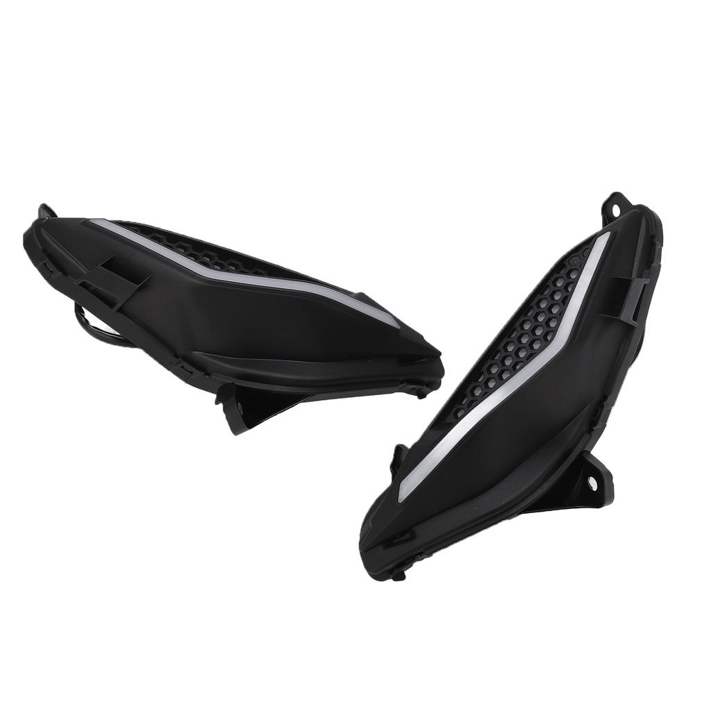 2pcs Motorcycle Indicator Light Left Right Waterproof Super Bright LED Pilot Lamp Replacement for RS150R RS150 V1 V2