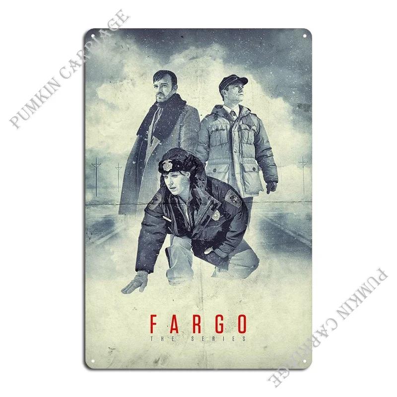 Fargo The Series Metal Plaque Garage Plaques Home Plaques Printing Tin Sign Poster 20x30cm(7.8x11.8inch)