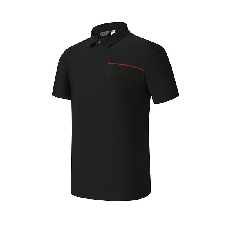 FILA Golf Series Casual Business Everyday Versatile Cool Comfortable Breathable Lightweight Regular Short Sleeve Polo Men tops A11M535126FBK