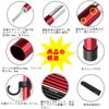 FLYFLYGO Aluminum Tent Pole Tarp Pole Set of 2 Diameter 19mm Split Type Duralumin Solo Camping Sub Pole Touring Compact Storage Case Included (5