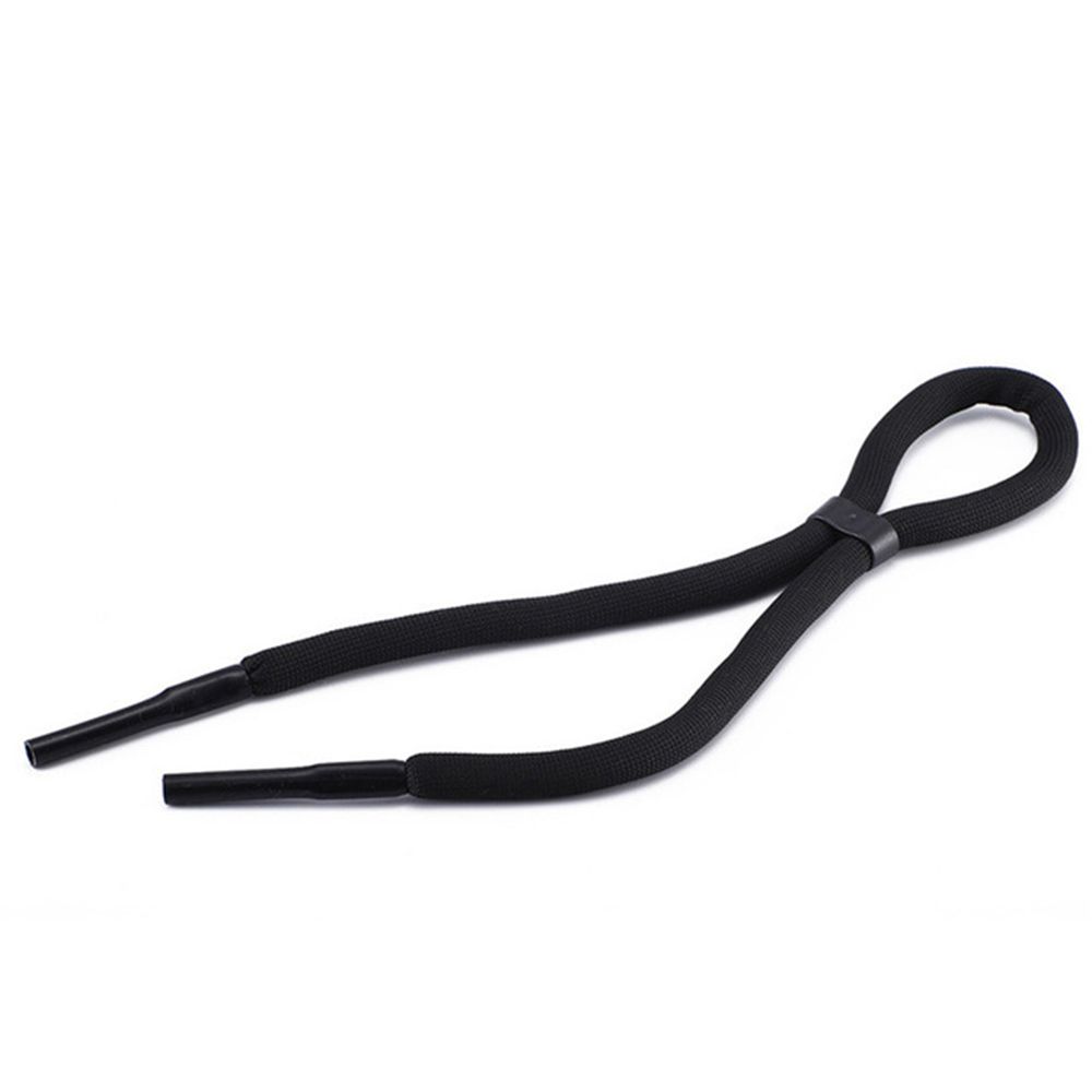 

Держатель Унисекс Шейный ремешок Шнурок для очков Ремешок Держатель для солнцезащитных очков Веревка для очков Фиксатор Цепочка для очков чёрный