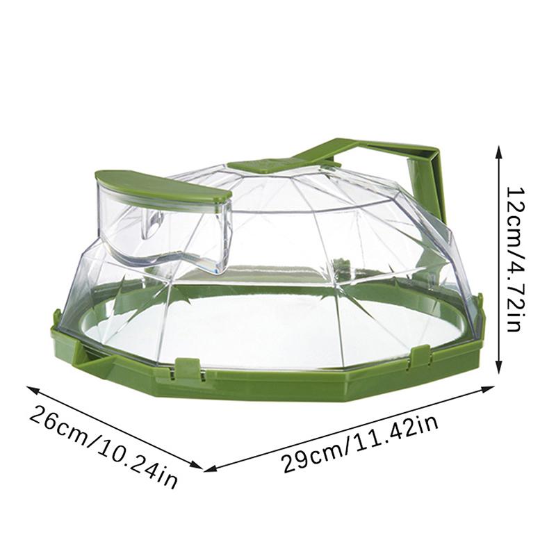 Magnetronafdekking Voor Voedsel Transparante Magnetron Spatdeksel Met Stoomkoker En Handvat 10 Inch Bordafdekkingen Keukengadgets