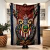 Club Deportivo Guadalajara Print Blanket - Soft & Comfortable, for Bedroom, Travel, Sofa, Home Decoration - Birthday Christmas Gift for Friend