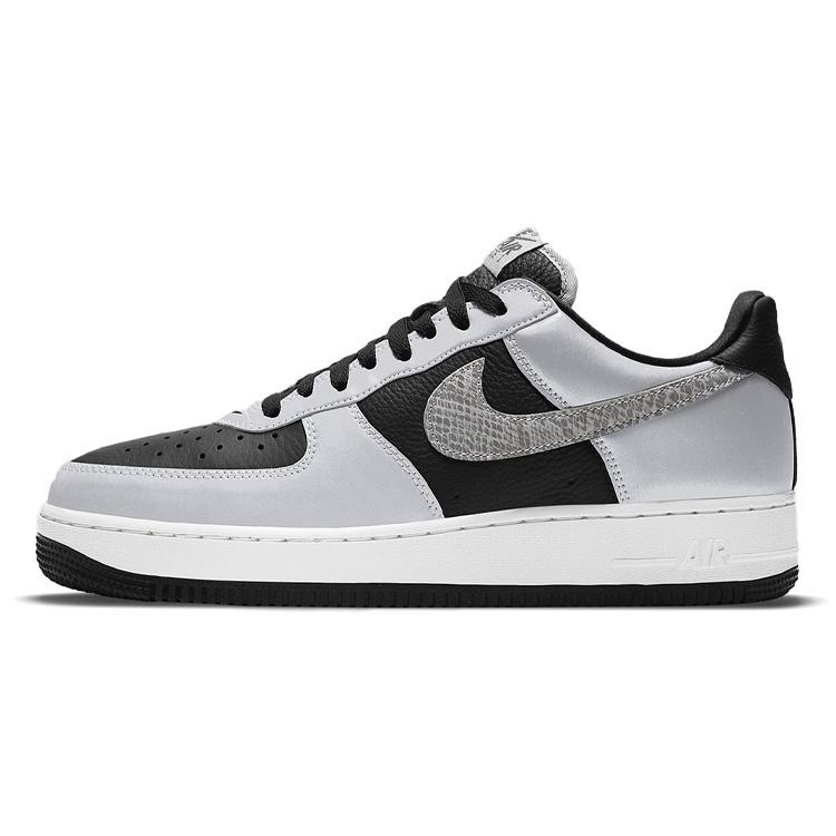 New Nike Air Force 1 Low Silver Snake 2021 DJ6033-001