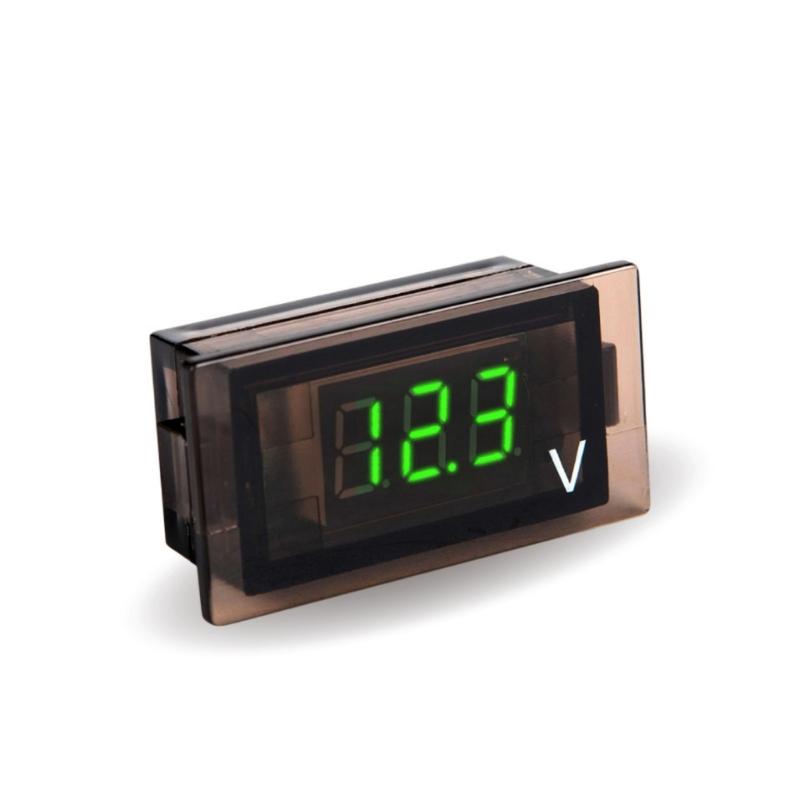Double Ranges 12V 24V Digital Voltages Meter With High Brightness LED Display For Automotive Truck Marine Applications