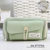 Japanese Style Cotton Rope Pencil Case - Large Capacity for Junior & Senior High School Students