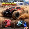 Remote Control Car 4X4 Off Road Monster Truck All Terrain RC Cars 40KPH High Speed 4WD Electric Vehicle Toy Gift for Kid Adult