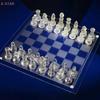 Epoxy Resin Silicone Molds International Chess Pieces Checkers Checkerboard UV Crystal Mould For DIY Chess Kit Mold Tools