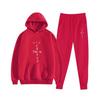Hot-selling European and American Singer Travis Scott Casual Hooded Sweater Couple Suit