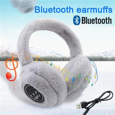Bezdrátová Bluetooth sluchátka Hřejivá načechraná sluchátka Zimní sluchátka Venkovní Sportovní Stereo Headset