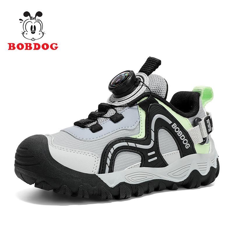Babudou Girls' Leather Sports Shoes 2026 - Non-slip Autumn/Winter Outdoor Footwear for Kids