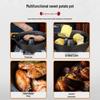 Thickened Cast Iron Sweet Potato Roasting Pot - Household Barbecue and Corn Machine