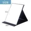 Store88 Large Folding Tabletop 25x18cm Mirror, Lightweight, Stand-Up Mirror,