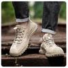 summer safety shoes breathable mesh work shoes with plastic toe industrial non-slip sneakers insulated work boots for welder