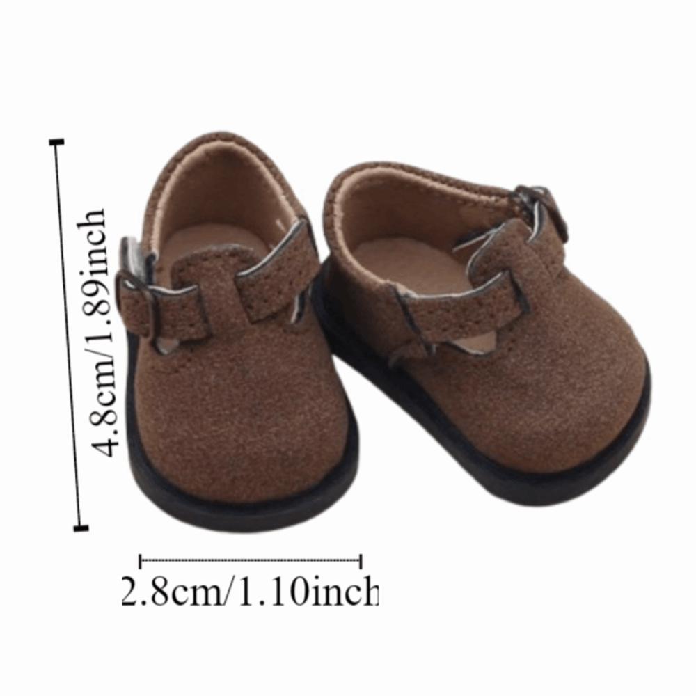 1 para codziennych butów ze skóry PU dla lalki, lekkie skórzane kozaki dla lalki 20 cm, lalki 1/12