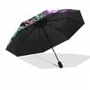 1pc Automatic Folding Umbrella with Anime Character Design - Portable 3-Fold Outdoor for Fans, Travelers, Daily Use, and Gift Giving.U048