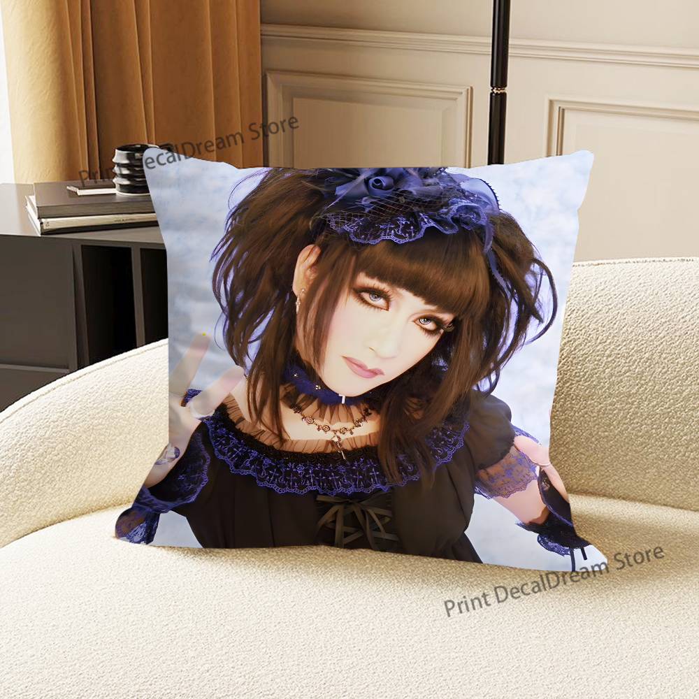 Mana M-Malice Gothic Mizer Cushion For Bedroom Car Coffee Shop Room and Living Room Sofa Decorative Pillow Cover Case